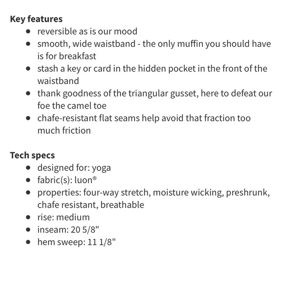 Lululemon Wunder Under crops Black/Purple Reversible - Picture 14 of 14